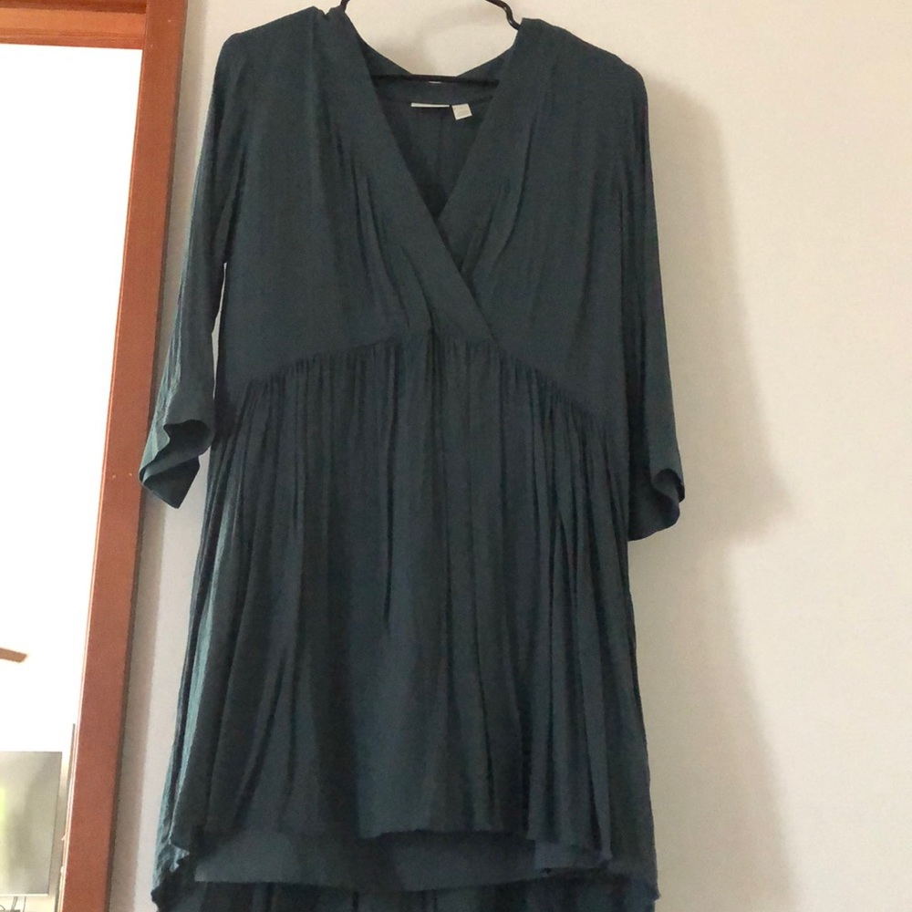 Hinge drop waist dress